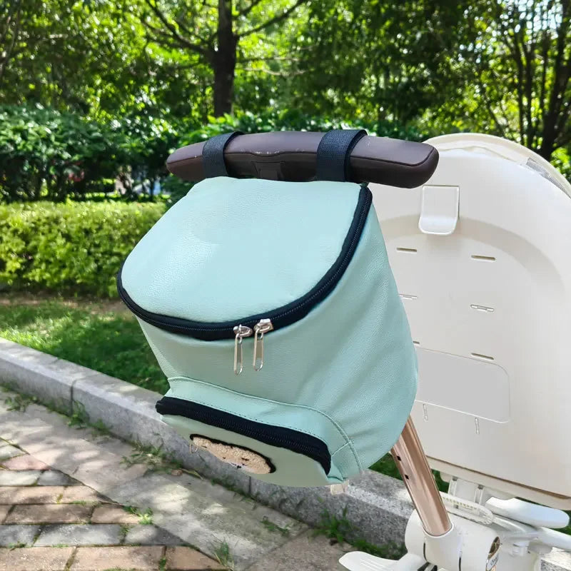 Baby Strolle Saddlebag Cute Baby Carriage Waterproof Feeding Bottle Children Diapers Organizers Stroller Storage Bag Accessories