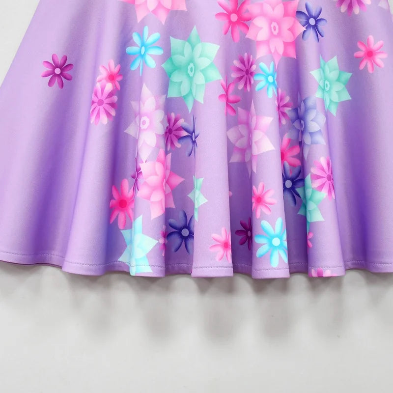 Summer Dress For Girls Mirabel Isabela Casual Dress Kids Clothes Princess Costume Vestidos