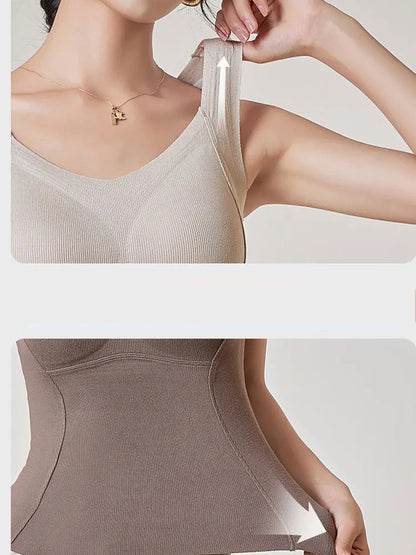 Women Thermal Underwear Vest Winter Clothing Warm Top Inner Wear Thermal Shirt No need to wear Undershirt Intimate