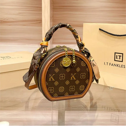 Women's handbag 2025 autumn and winter new item, high-end and high designer single shoulder crossbody bag, light luxury small