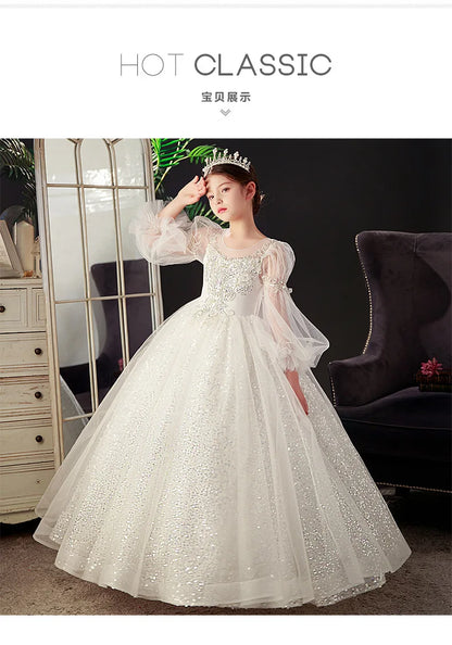 Elegant Dresses for Girls Parties Girls' Concert Dress Kid Girl Dress Short Dresses on Offer Liquidation Girl Party Children