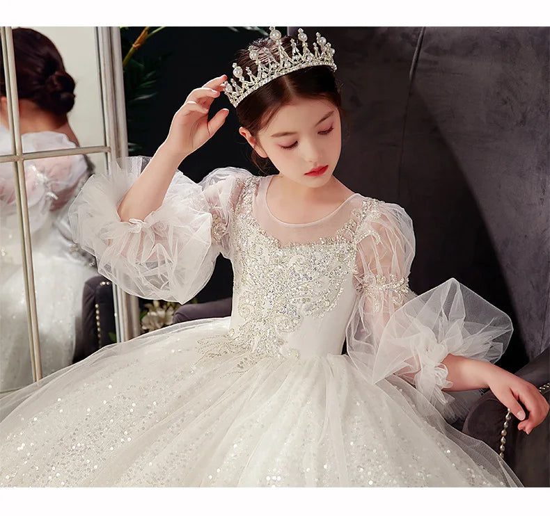 Elegant Dresses for Girls Parties Girls' Concert Dress Kid Girl Dress Short Dresses on Offer Liquidation Girl Party Children