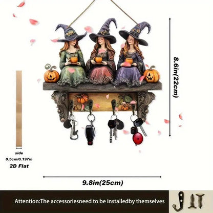2025 New Exquisite Halloween Wooden Christmas Decor Home Ornaments Holiday Gift Set For Indoor Outdoor Festive Decorations