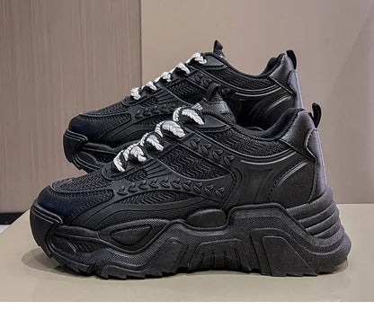 Sports Shoes for Women Athletic Round Toe High on Platform Woman Footwear Sneakers Sale Designer Luxury Offers Vulcanized Shoe H