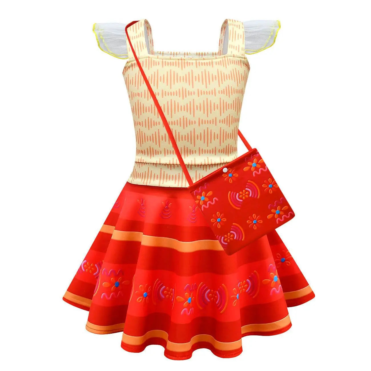 Summer Dress For Girls Mirabel Isabela Casual Dress Kids Clothes Princess Costume Vestidos