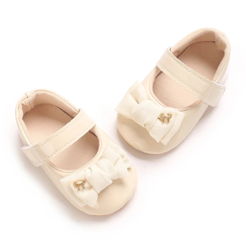 Baby girl princess shoes birthday shoes 0-18 months baby walking shoes bow fashion sweet