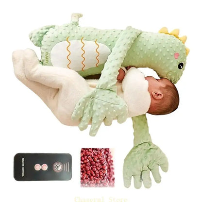 Baby Sleep Aid Mood Comforting Hand Toy for Infant and Toddler with 3-gear Adjustable Patting Speed and Cartoon Look