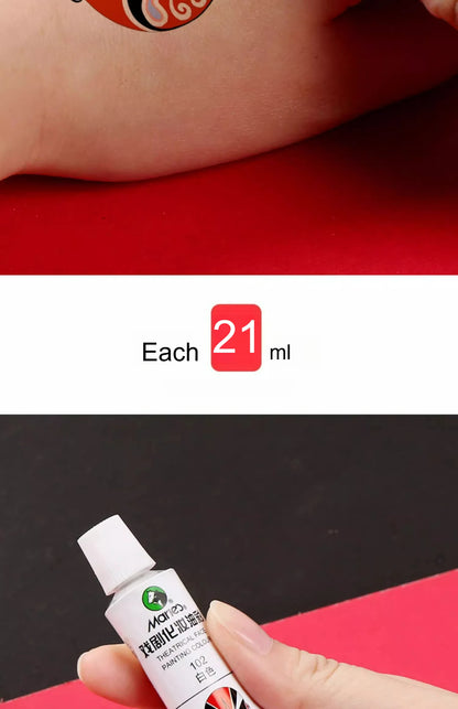 Marie's Opera Drama Oil Paint Facial Makeup Cosmetic Materials Waterproof Suitable for Dance Party Makeup Body Painting