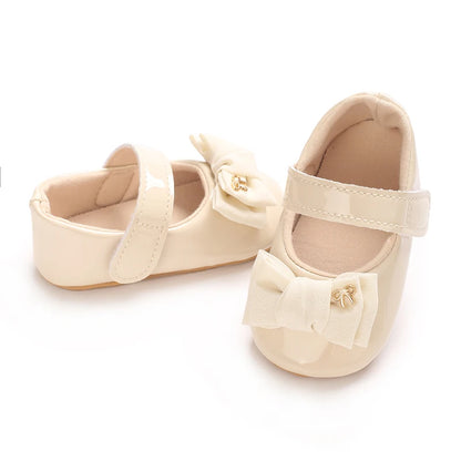 Baby girl princess shoes birthday shoes 0-18 months baby walking shoes bow fashion sweet