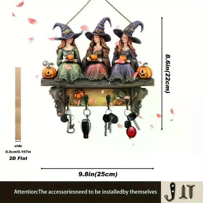 2025 New Exquisite Halloween Wooden Christmas Decor Home Ornaments Holiday Gift Set For Indoor Outdoor Festive Decorations