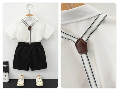 Boys Summer Suit Kids Graduation Performance Blazer Set Flower Boy Wedding Tuxedo Toddler Birthday Party Outfits 2 4 6 8 Years