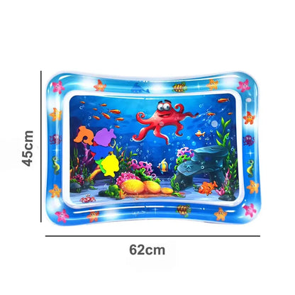 Baby Water Play Mat Early Education Developing Activity Toys Inflatable Cushion PVC Infant Tummy Time Toddler Water Pad for Kids